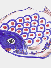 Popolo Blue Fish Hollow Platter
