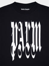 Palm Angels Gothic Logo-Print T-shirt