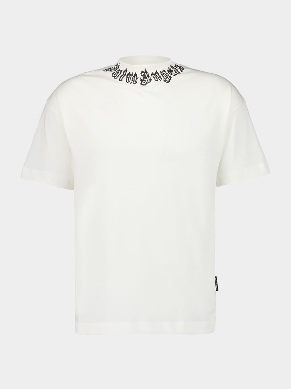 White Neck Logo T-Shirt