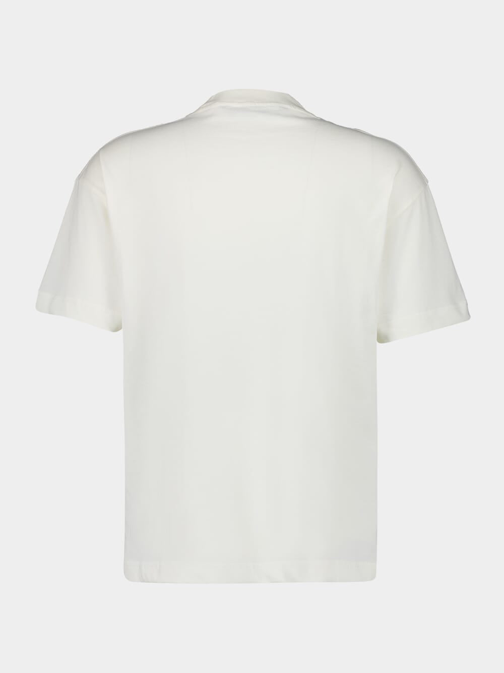 White Neck Logo T-Shirt