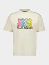 Palm Angels Ivory Crossroads Bears T-Shirt