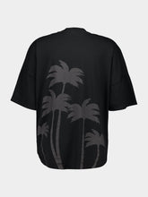 Palm Angels Vintage Black Oversized Palm T-Shirt