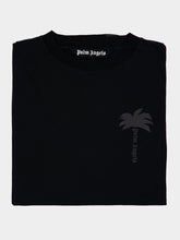 Palm Angels Vintage Black Oversized Palm T-Shirt