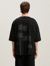 Palm Angels Vintage Black Oversized Palm T-Shirt