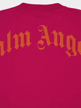 Palm Angels Fuchsia and Orange Back Logo T-Shirt
