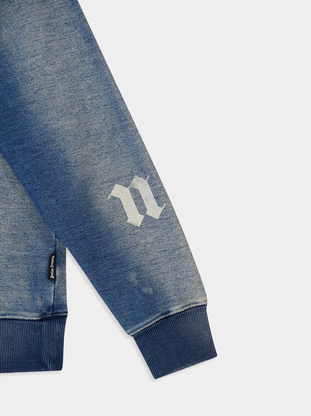 Blue Logo Washed Sweatshirt