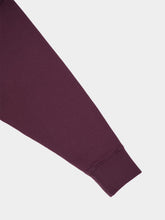 Palm Angels Plum and Yellow College Sweatshirt