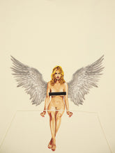 Palm Angels Ivory Pin-Up Hoodie