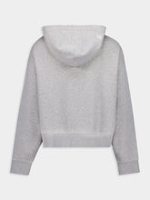 Palm Angels Grey Hooded Sweatshirt with Crossroads Bears Print