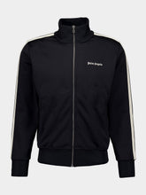 Palm Angels Black Classic Logo Track Jacket