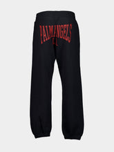 Palm Angels Black College Graphic Sweatpants