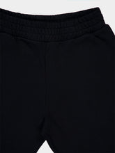 Palm Angels Black College Graphic Sweatpants