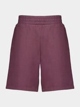 Palm Angels Plum College Graphic Sweatshorts
