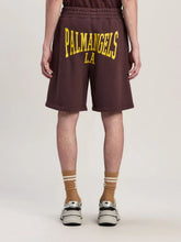 Palm Angels Plum College Graphic Sweatshorts
