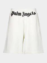 Palm Angels Off-White Logo Sweatshorts