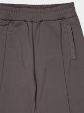 Palm Angels Dark Grey Track Pants with Back Curved Logo