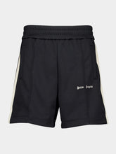 Palm Angels Black Classic Logo Track Shorts
