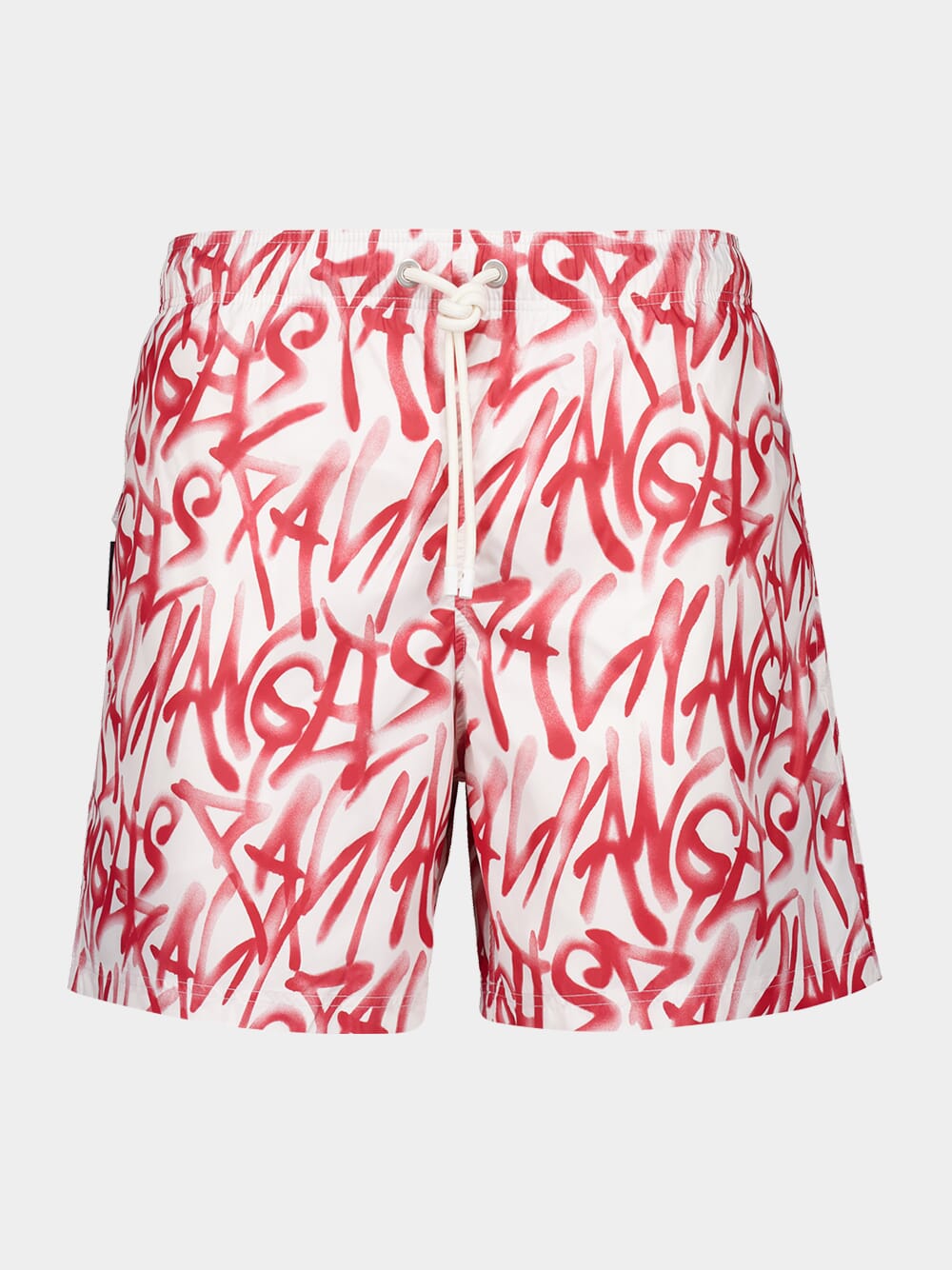 Red Graffiti Swim Shorts