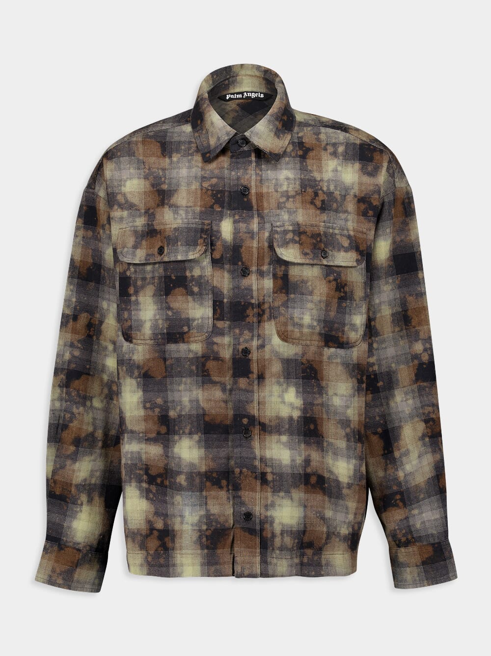 Curved Logo Check Shirt