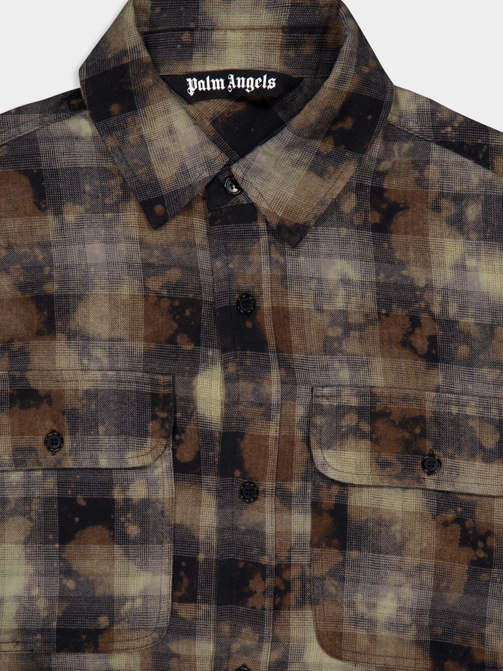 Curved Logo Check Shirt