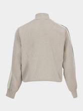 Palm Angels Beige Wool-Cashmere Track Jacket