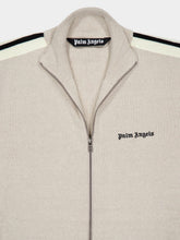 Palm Angels Beige Wool-Cashmere Track Jacket