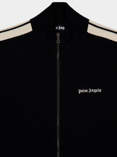 Palm Angels Black Classic Logo Knit Track Jacket