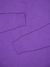 Palm Angels Purple Wool Crew Neck Sweater