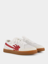 Palm Angels New Palm 1 White and Red Sneakers