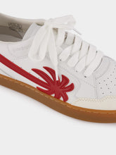 Palm Angels New Palm 1 White and Red Sneakers