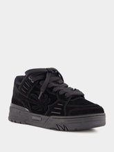 Palm Angels Black Venice Suede Sneakers