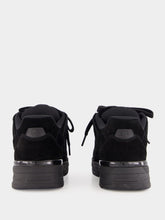 Palm Angels Black Venice Suede Sneakers
