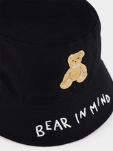 Palm Angels Black Bear in Mind Bucket Hat