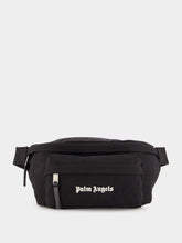 Palm Angels Black Logo Fanny Pack