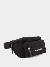 Palm Angels Black Logo Fanny Pack