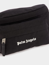 Palm Angels Black Logo Fanny Pack