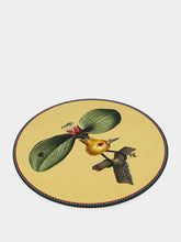 La DoubleJ Leafflyer Round Wooden Placemat