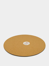 La DoubleJ Leafflyer Round Wooden Placemat