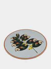 La DoubleJ Parrotstem Round Wooden Placemat
