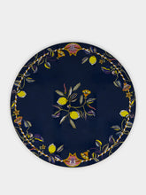 La DoubleJ Borboni Blue Round Placemats Set of 2