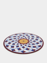 La DoubleJ Blue Lotus Of Life Cork Placemats Set of 2
