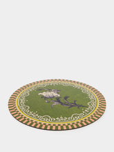 La DoubleJ Fiesole Green Nymph Bloom Placemats Set of 2