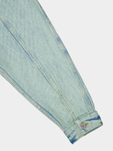 Palm Angels Overdyed Loose Denim Jacket