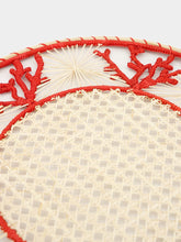 Coro Cora Red Coral Placemat