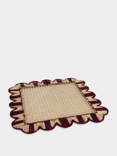 Coro Cora Burgundy Mercado Placemat
