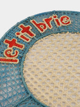 Coro Cora Sky Blue Iraca Palm Let It Brie Placemat