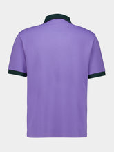 Marni Purple Contrast Trim Cotton Piqué Polo