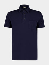 JNcQUOI Midnight Blue Classic Fit Polo Shirt