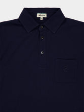 JNcQUOI Midnight Blue Classic Fit Polo Shirt