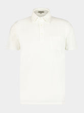 JNcQUOI Natural White Classic Fit Polo Shirt